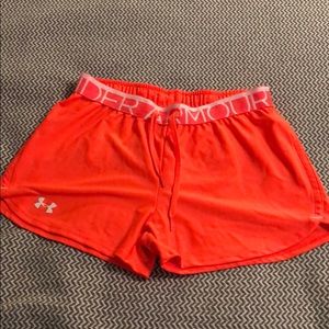 Women’a Under Armour Heat Gear 3” Shorts